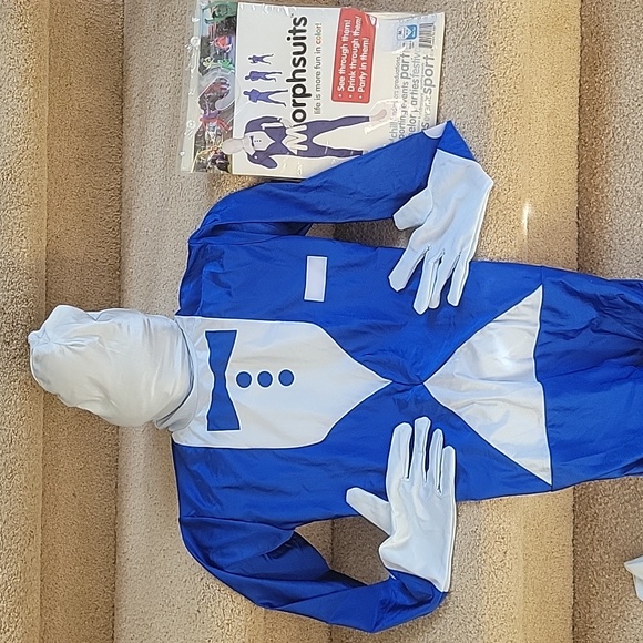 Morphsuits blue tuxedo. Suit covers head to toe. NWT - Picture 1 of 4